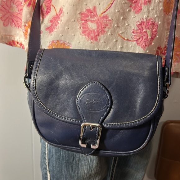 Longchamp leather crossbody small bag - Picture 3 of 16